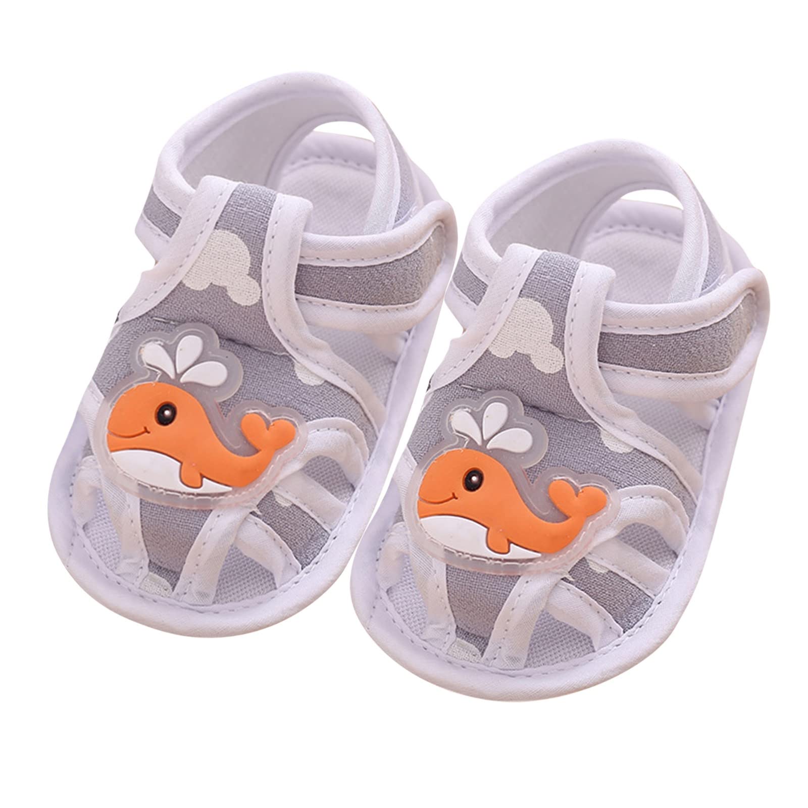 **Boys & Girls Slide-On Sandals Size 4 - Comfortable Baby & Toddler Flat Sandals for Summer Play, Beach, Pool & Outdoor Activities**