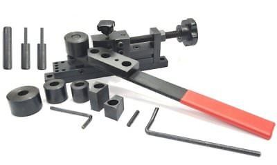 Heavy Duty Manual Metal Bender Machine for Bars, Tubes, and Pipes - Perfect for DIY Projects, Metalworking, and Home Workshop Use
