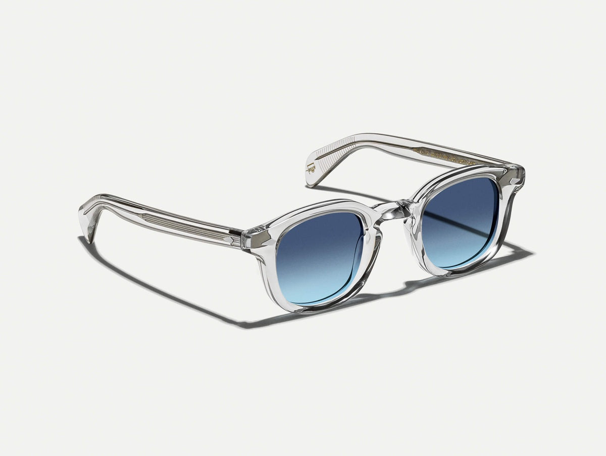Moscot Mekler Light Grey 49mm Acetate Eyeglasses - Classic Retro Style for Men & Women - Perfect for Reading, Work & Fashion Accessories