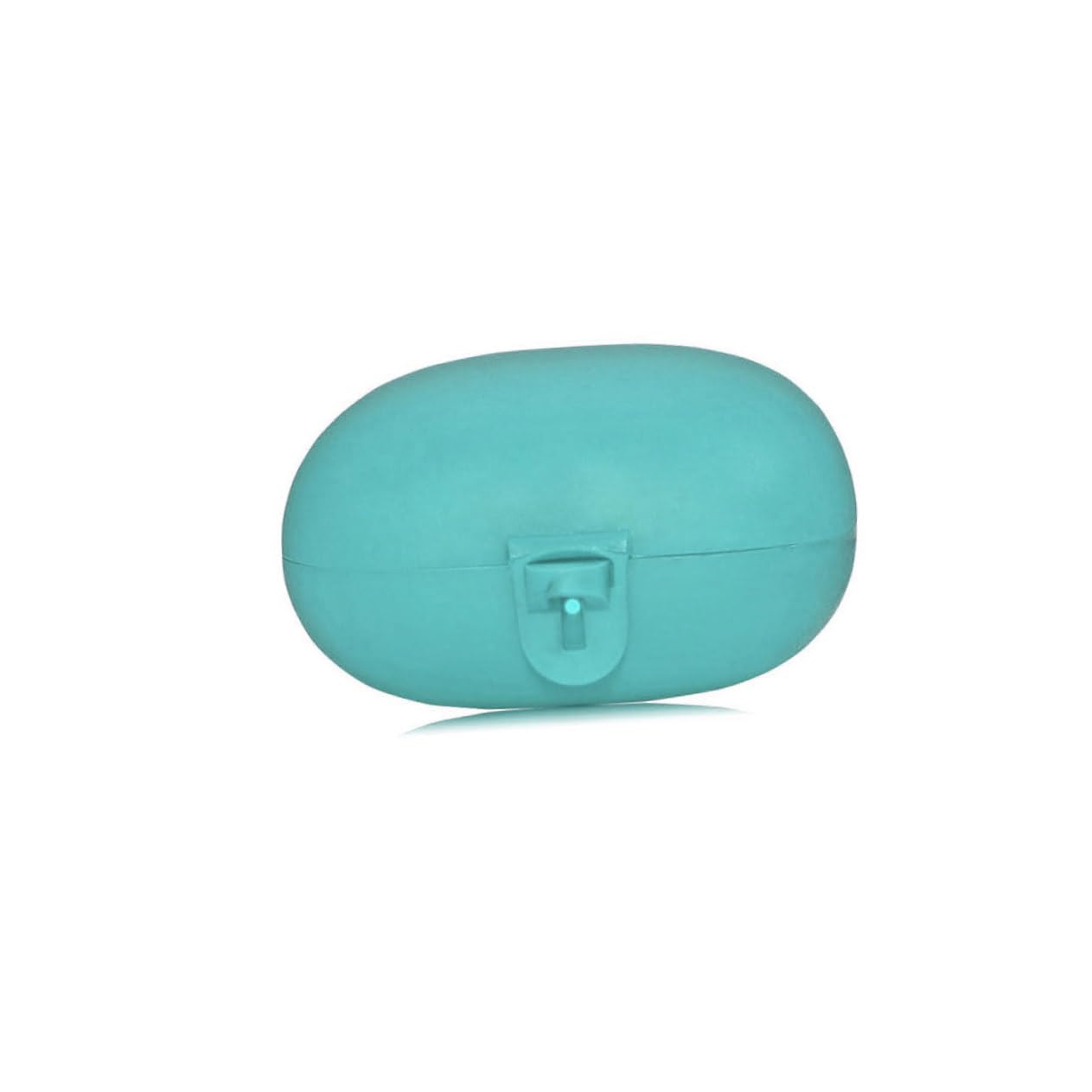 Mikikit 3-Piece Metal Buckle Headphone Case Set - Mint Green Scratch-Resistant Silicone Storage Box for AirPods, Earbuds & Headphones | Travel, Gym & Home Organization Accessory