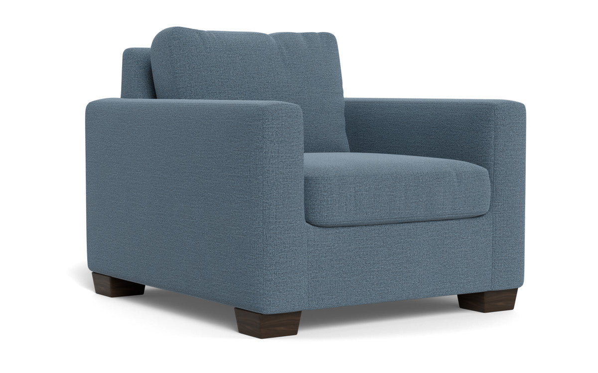 Track 36 Arm Chair - Modern Accent Chair for Living Room, Office & Lounge - Comfortable Upholstered Armchair with Sturdy Metal Base - Perfect for Home Decor, Reading Nook & Relaxation