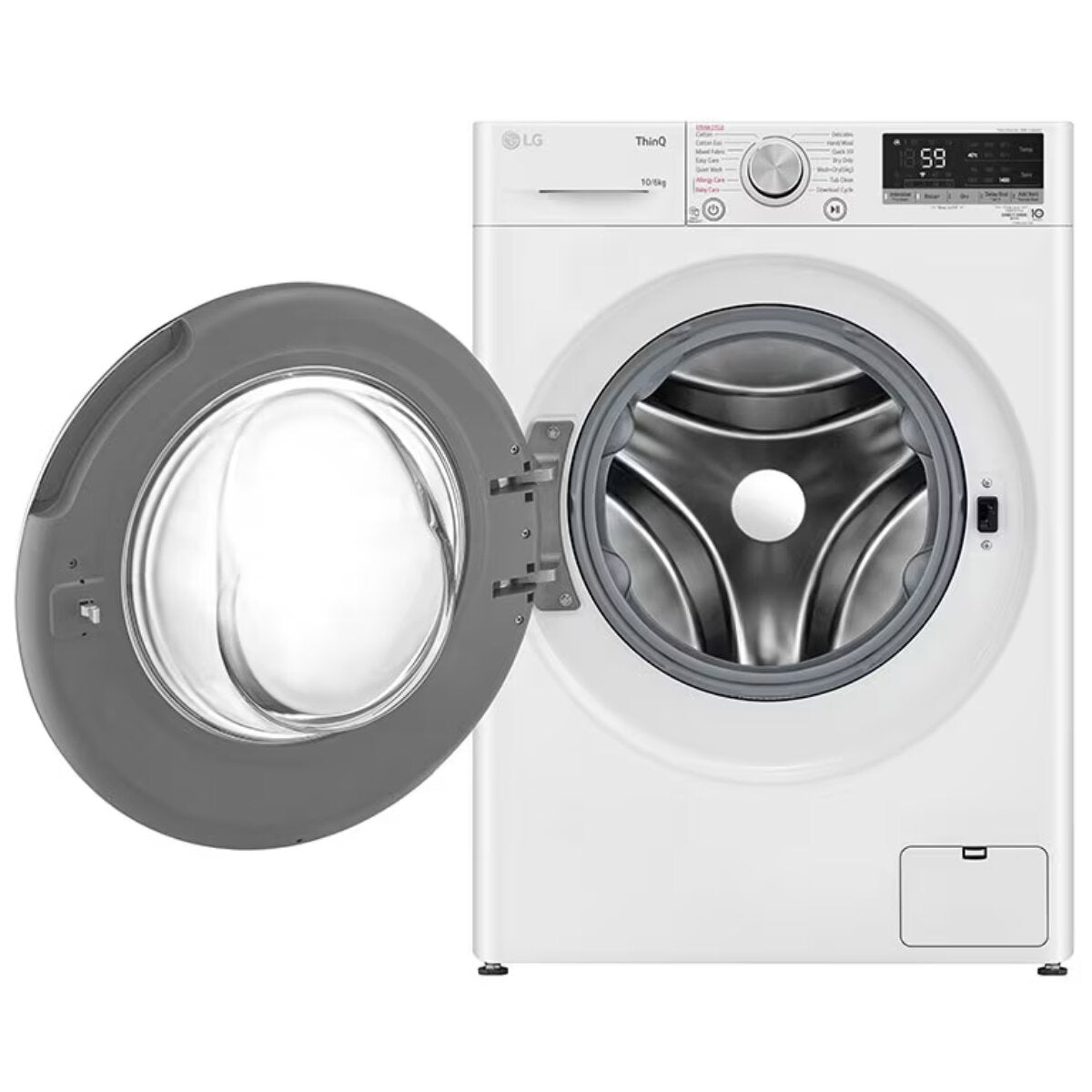 LG 10kg/6kg Washer Dryer Combo WVC5 1410W - Energy Efficient Front Load Laundry Machine for Apartments & Small Homes | Perfect for Space-Saving Laundry Solutions