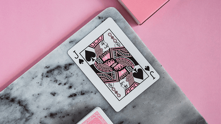 Premium Pink Philtre Playing Cards - Elegant Design for Poker, Magic Tricks & Card Games | Perfect for Parties, Game Nights & Collectors
