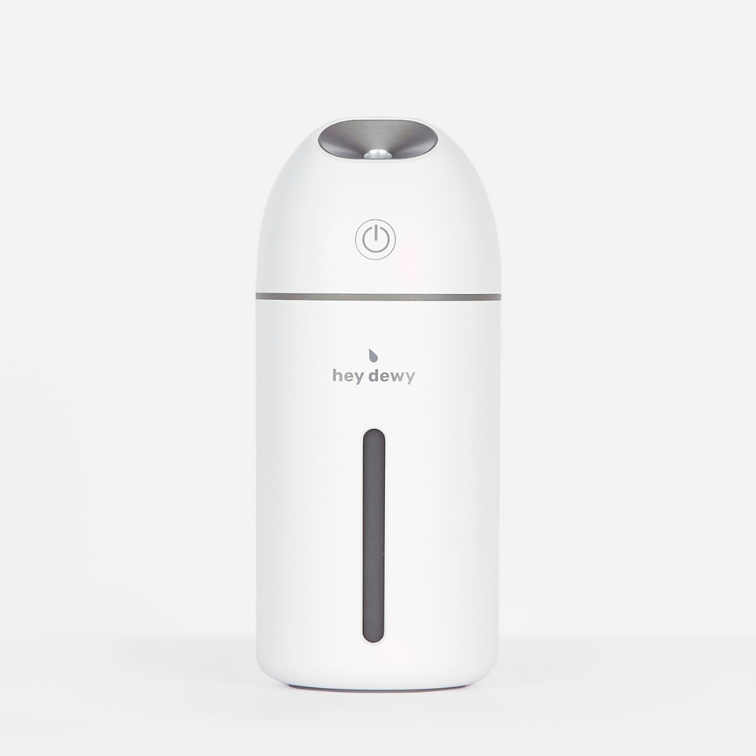 Hey Dewy Wireless Facial Humidifier - Portable USB Rechargeable Moisturizing Device for Dry Skin Care - Perfect for Home, Office & Travel Use