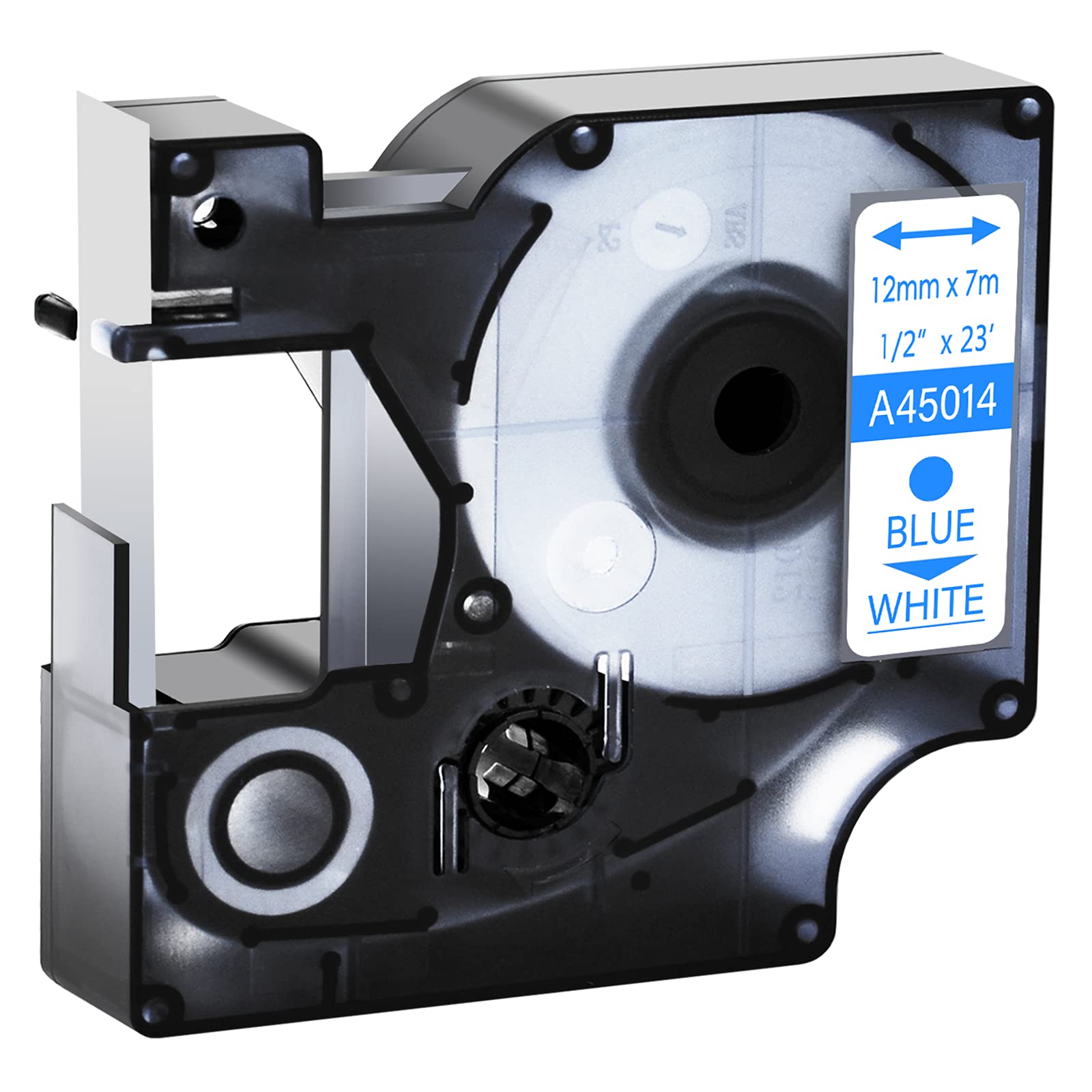 GREENCYCLE Compatible Label Maker Tape for DYMO D1 1/2