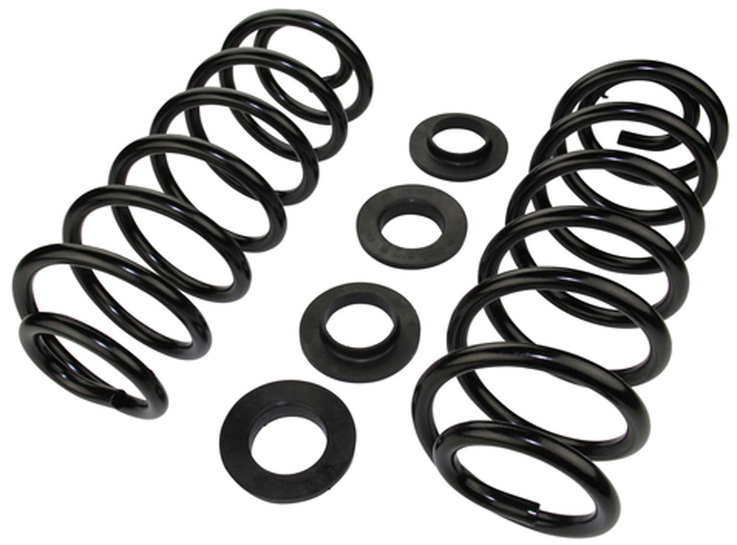MOOG 81479 Front & Rear Coil Spring Set - Compatible with Mercury Grand Marquis 1992-2011 - Improves Ride Comfort & Handling - Perfect for Suspension Repair & Replacement
