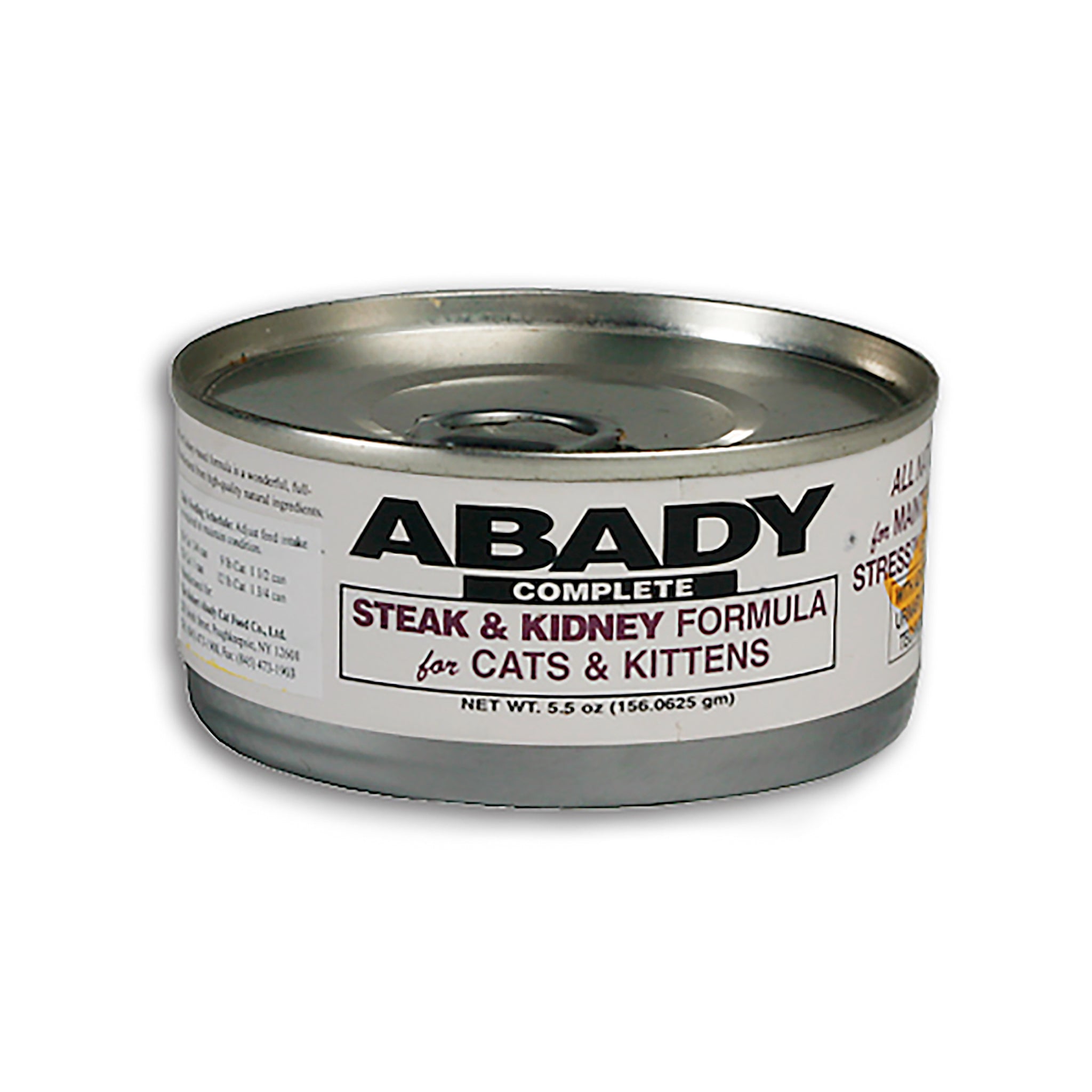 Premium Abady Complete Steak & Kidney Cat Food - High Protein Wet Food for Adult Cats - Grain-Free Natural Recipe - Perfect for Picky Eaters & Indoor Cats - Supports Urinary Health & Digestion