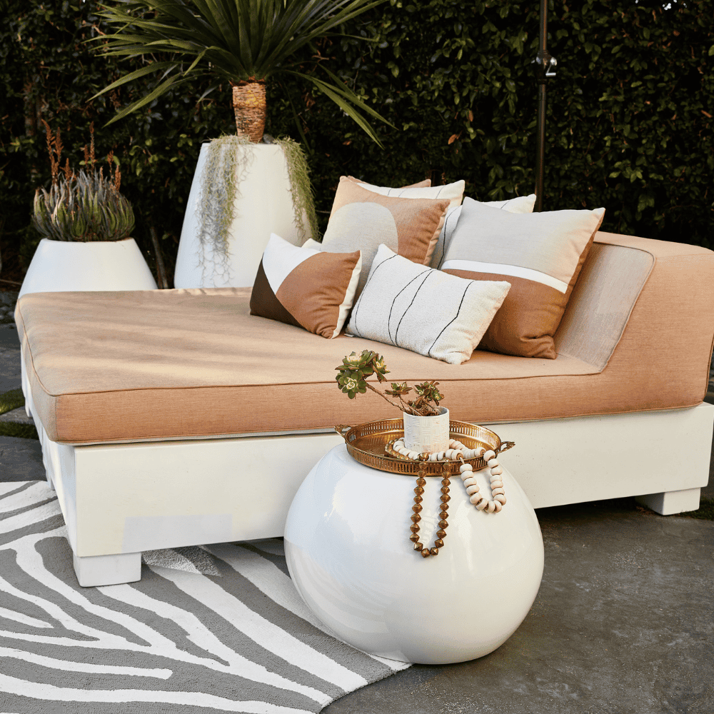 Modern Belize Concrete Planter - Durable Indoor/Outdoor Garden Decor for Plants, Succulents & Home Décor | Perfect for Patio, Balcony & Office Spaces