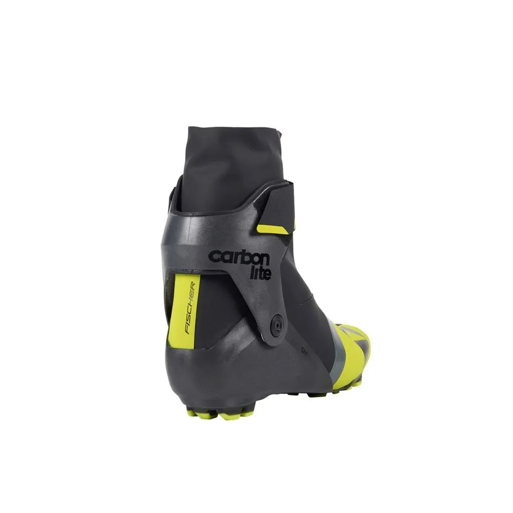 Fischer Carbonlite Skate Boot 2025 - Premium Figure Skating Shoes for Men & Women - Lightweight Carbon Fiber Design for Performance & Comfort - Perfect for Ice Rink Training & Competitive Skating