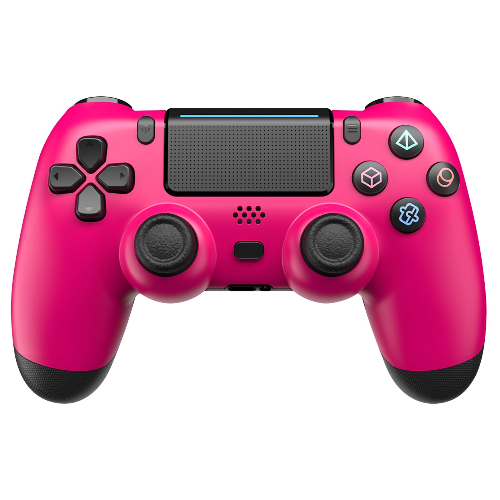 Wireless PS4 Controller with Dual Vibration - Pink for Gaming