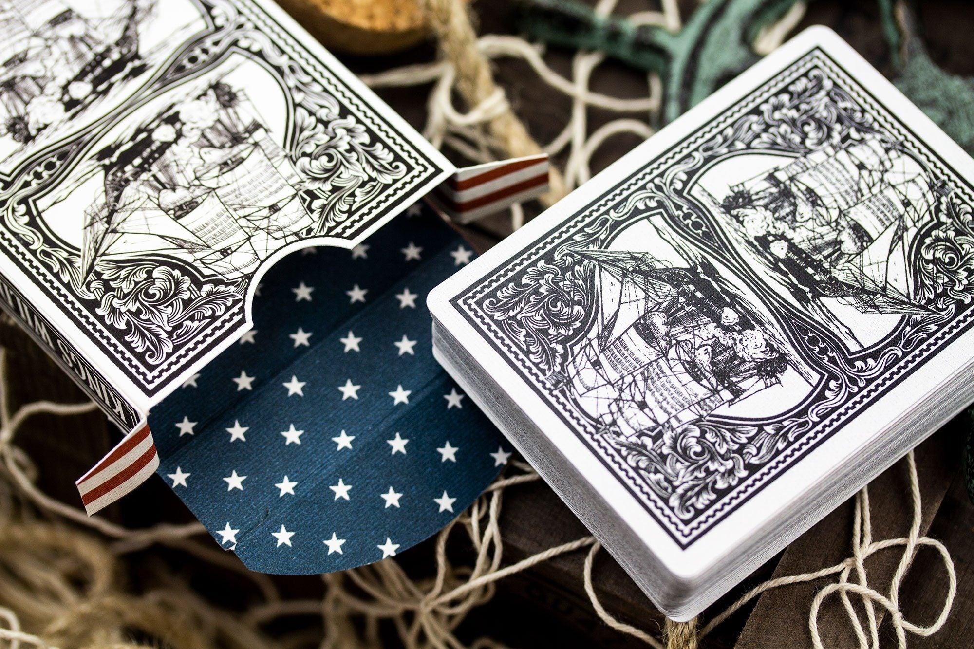 Kings Wild Project Old Ironsides Playing Cards - Premium Collectible Deck for Card Games, Magic Tricks & Poker Nights