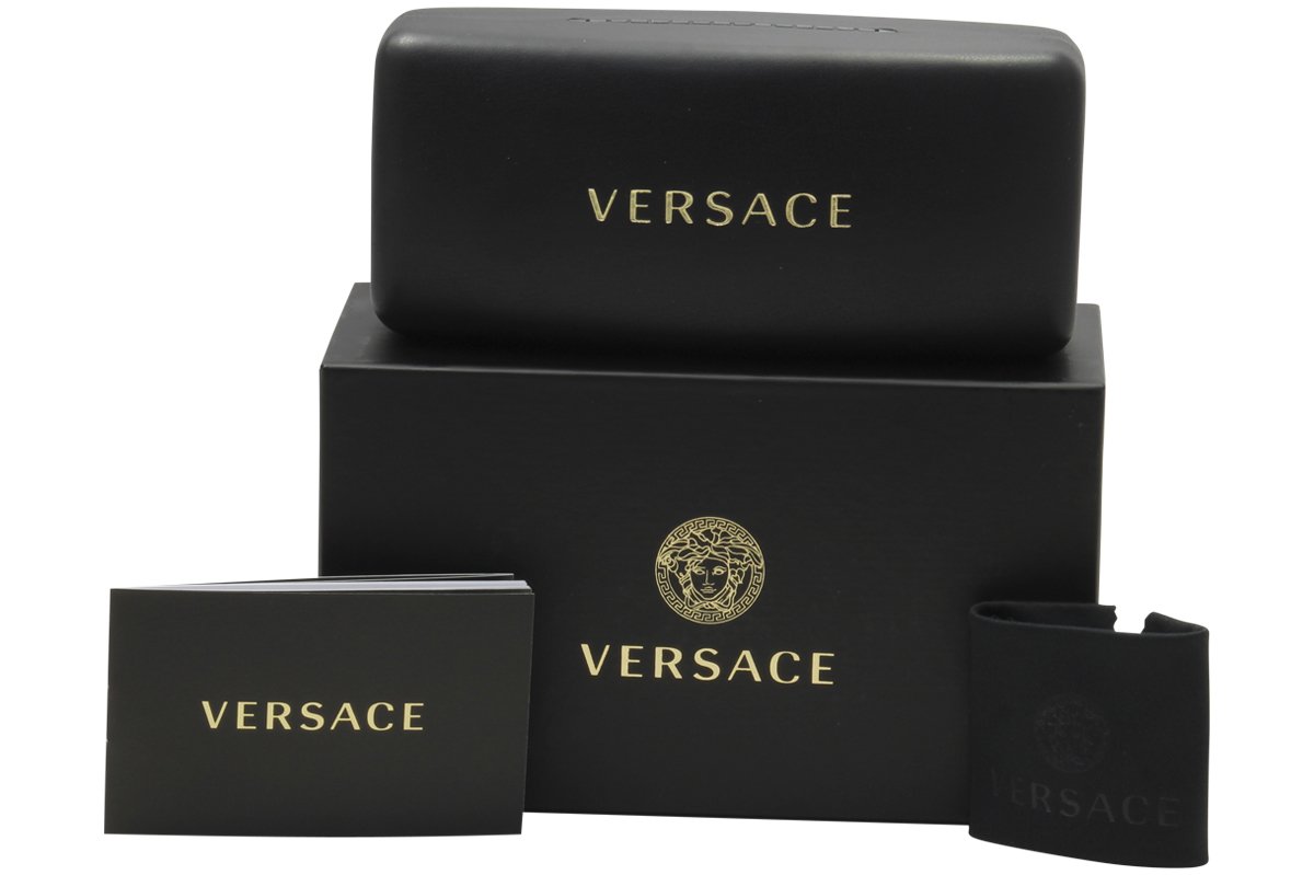 Versace VE 1281 1412 Rose Gold Eyeglasses - 54/18/145 Frame Size | Luxury Designer Glasses for Women & Men | Perfect for Office, Reading & Fashion Accessories