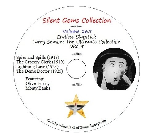 Larry Semon: The Ultimate Collection Disc 5 - Classic Silent Comedy DVD | Vintage Slapstick Films | Perfect for Movie Nights & Film History Enthusiasts