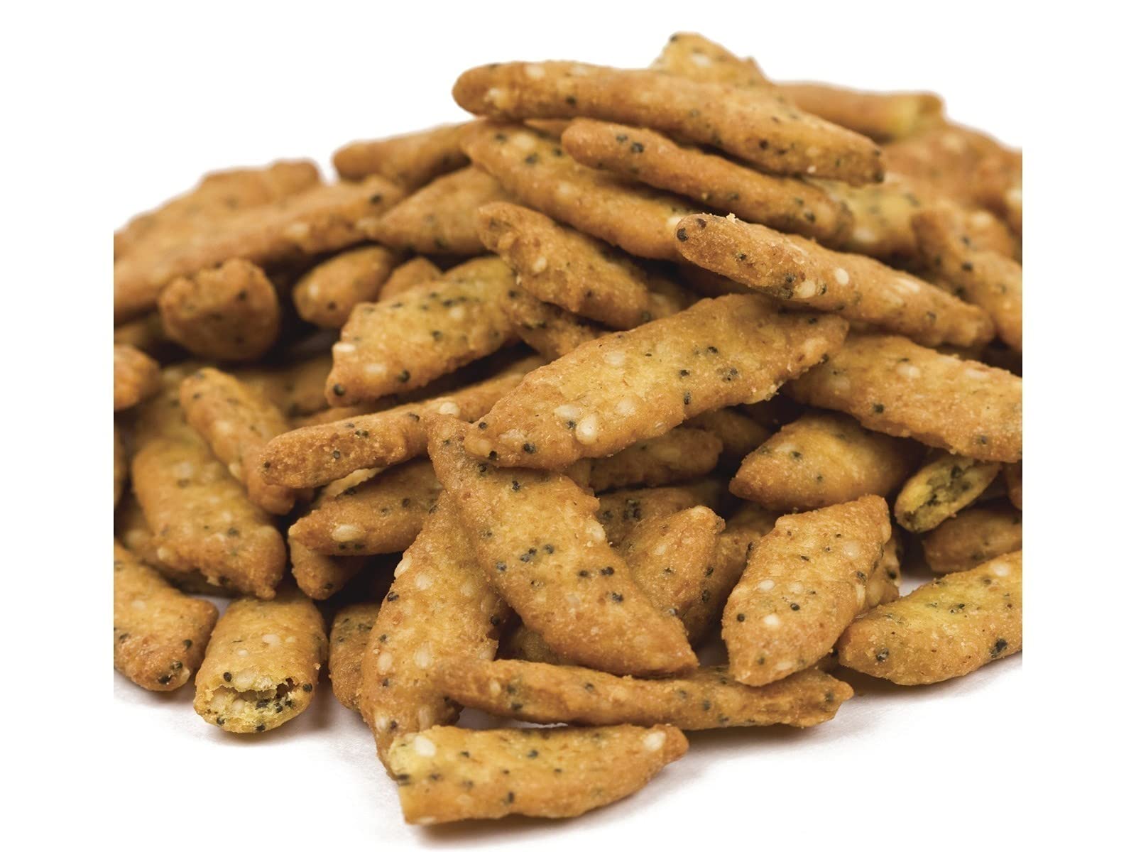 Everything Sesame Stick Snacks - 2 LB Bulk Pack | Crunchy & Healthy Sesame Seed Snack for Parties, Office & On-the-Go Munching