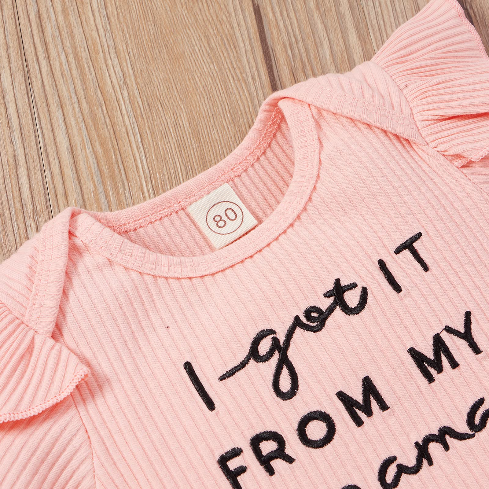 Newborn Baby Girl Outfits - Ribbed Bodysuit Romper Top + Floral Shorts Set | Cute Summer Clothes for Infant Girls | Perfect for Playdates, Photoshoots & Family Outings