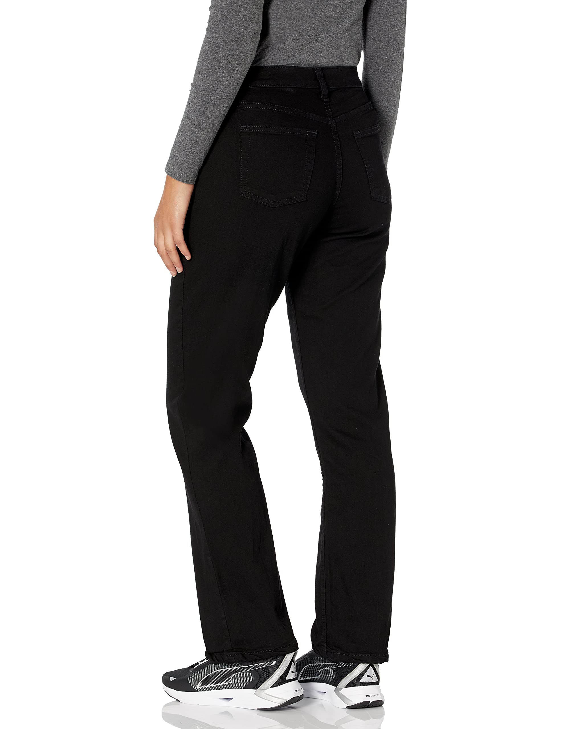 Lee Women's Plus Size Comfort Collection Straight Leg Jeans - Indigo Denim for Casual Wear & Everyday Comfort | Perfect for Work, Outings & Relaxing