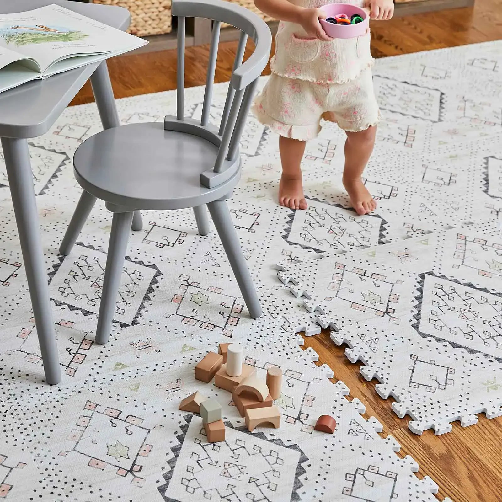 Little Nomad Play Mat | Ula Baby Playmat for Crawling & Tummy Time | Non-Toxic, Waterproof & Easy to Clean | Perfect for Nursery, Daycare & Travel