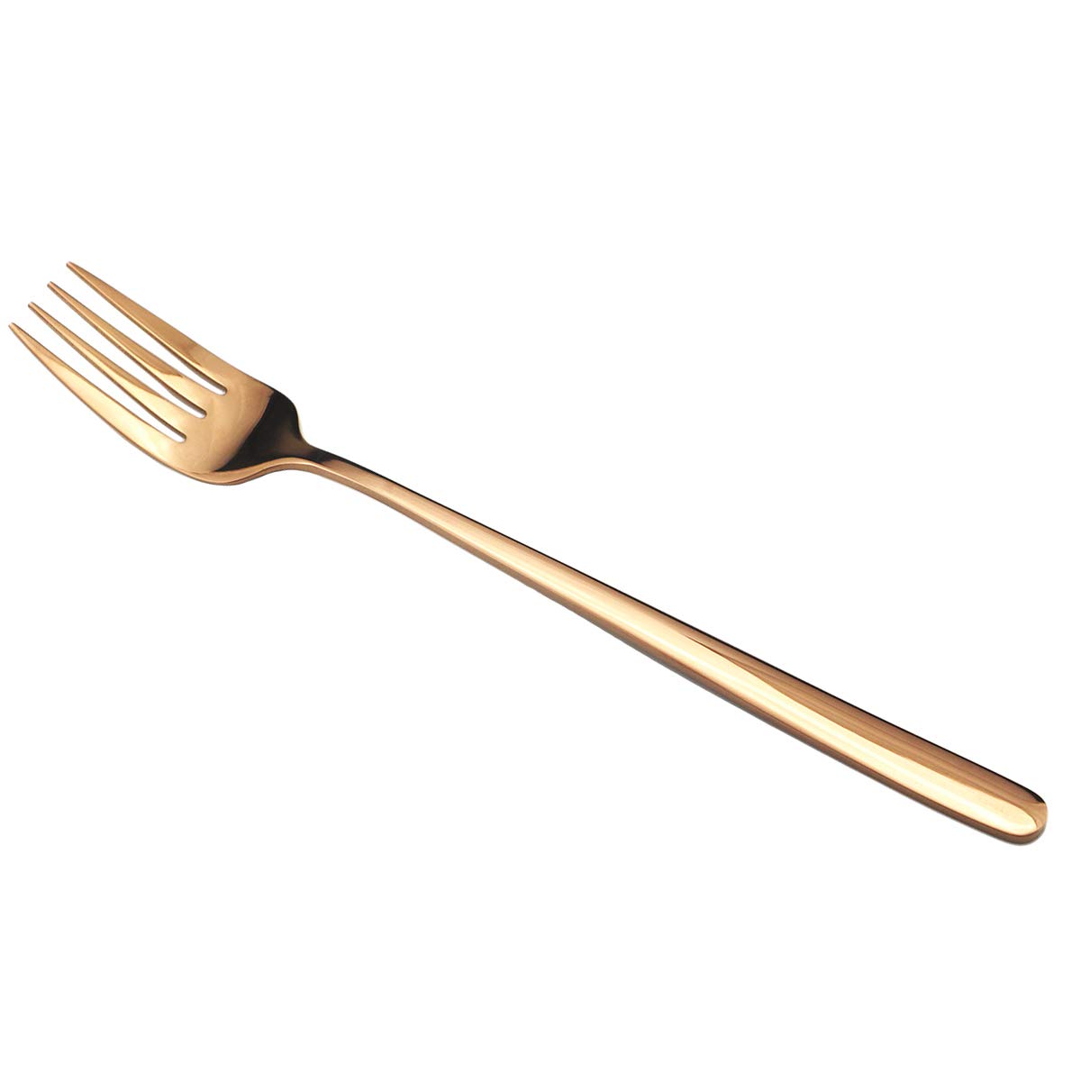 Premium 20-Piece Stainless Steel Flatware Set - Mirror Polished Rose Gold Cutlery for 4 - 304 Stainless Steel Forks, Spoons & Knives - Elegant Dining Set for Home, Kitchen, Hotel & Restaurant - Perfect for Everyday Meals, Dinner Parties & Special Occasions
