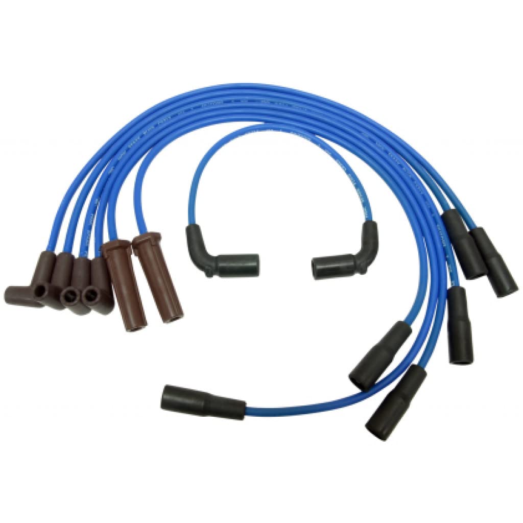NGK 51003 Spark Plug Wire Set for 1998 Chevy C1500/K1500 Pickup Trucks - High Performance Ignition Wires for Smooth Engine Operation & Better Fuel Efficiency - Perfect for Off-Roading, Towing & Daily Commuting