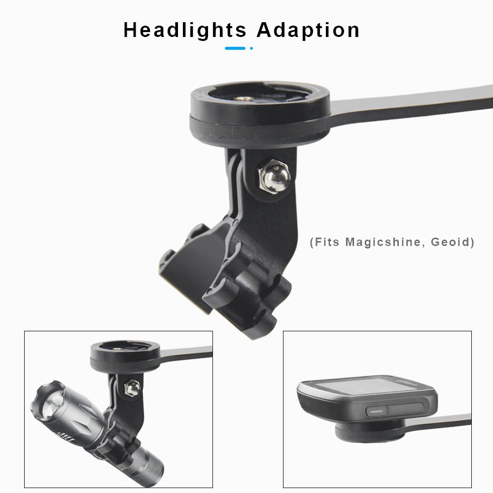 RXL SL Carbon Bike GPS Mount - Universal Handlebar Bracket for Cycling Computers, Speedometers & Stopwatches | Durable UD Matte Finish | Perfect for Road Bikes, Mountain Bikes & Commuter Cycling