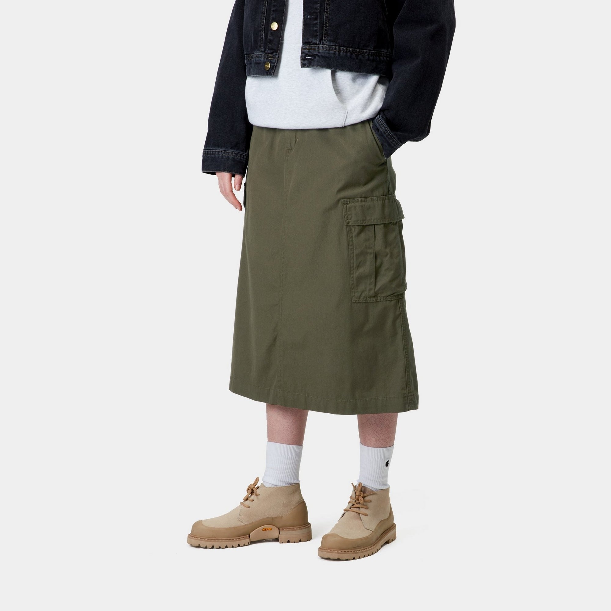 Jet Cargo Skirt with Turtle Print - Stylish Women's Utility Skirt for Casual Wear, Outdoor Adventures & Street Fashion