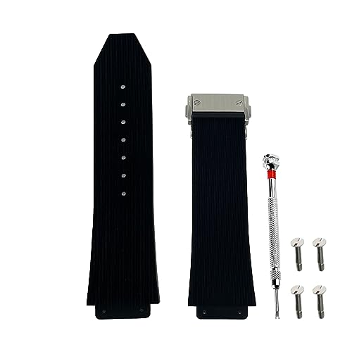 Black Stripe--Silver Buckle