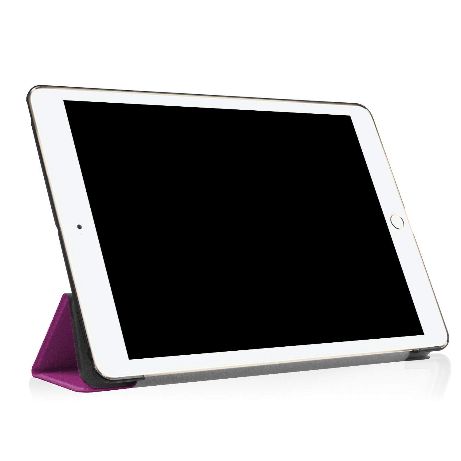SuperGuardZ Slim Shockproof Smart Folio Case for iPad Air (2019) / Air 3 / iPad Pro 10.5 - Protective Cover with Sleep & Wake Function + 2 Stylus Pens (Purple) | Perfect for Work, Travel & School Use