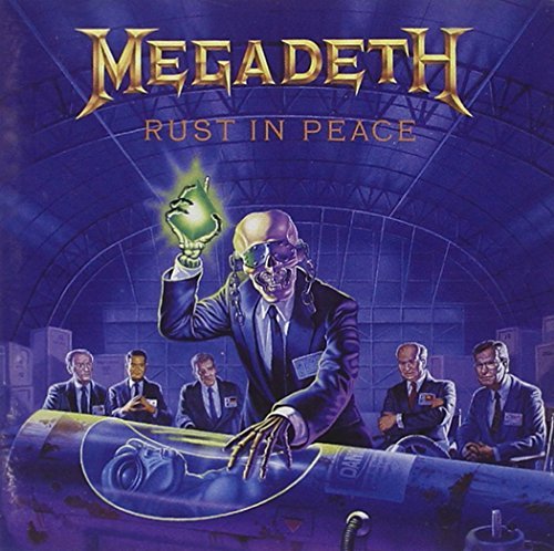 Megadeth - Rust in Peace (1990) Audio CD | Thrash Metal Classic Album | Perfect for Collectors & Music Enthusiasts