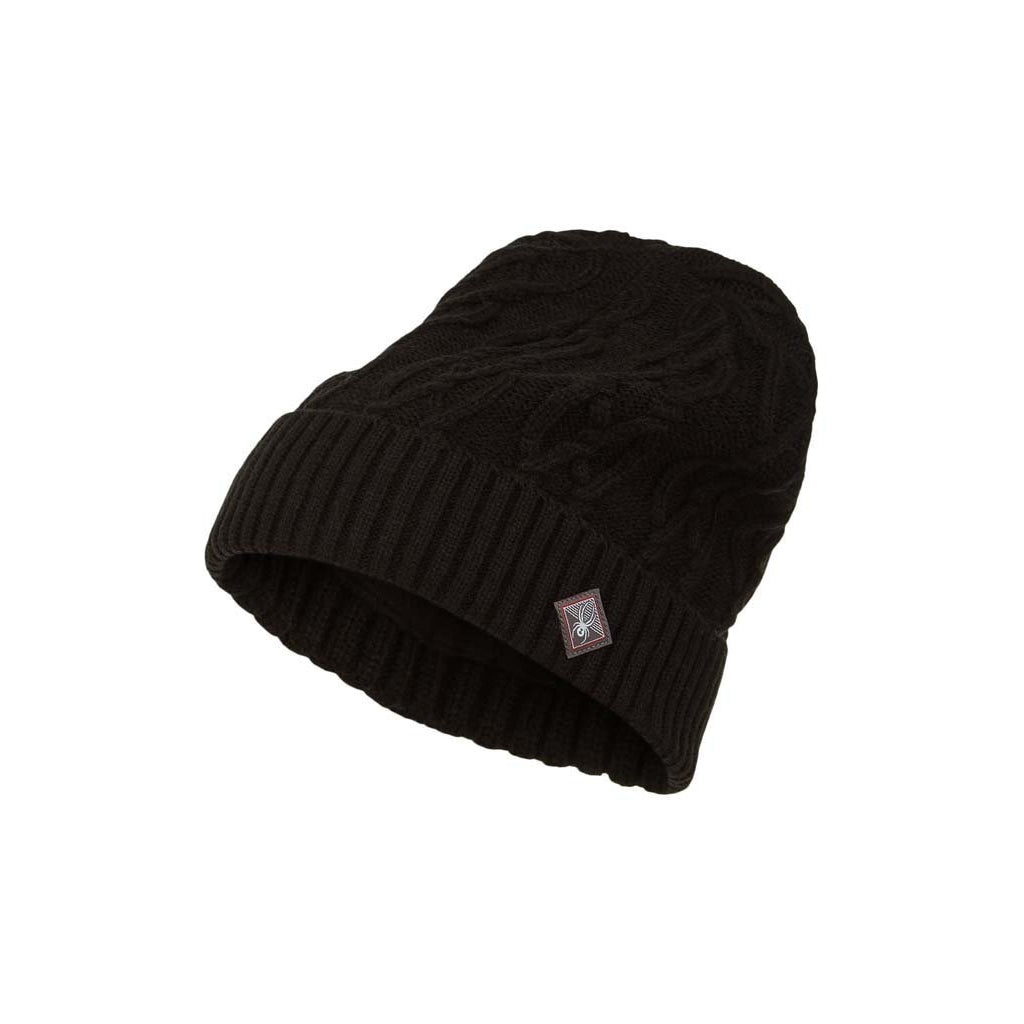 Spyder 2021 Women's Cable Knit Beanie Hat - Warm Winter Accessory for Skiing, Snowboarding & Outdoor Activities