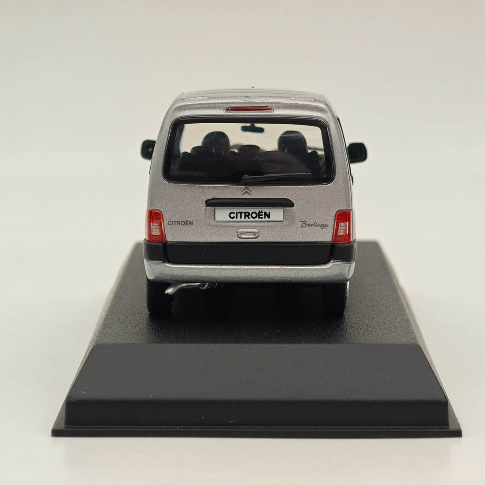 1/43 Scale Norev Citroen Berlingo 2004 Silver Diecast Model Car - Limited Edition Collectible for Display & Gifting