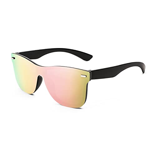 Pink Mirror Polarized