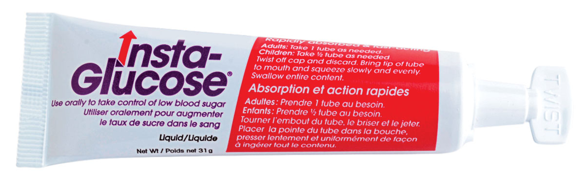 INSTA GLUCOSE Fast-Acting Liquid Energy Boost - 31g/Tube - Perfect for Athletes, Diabetics & Quick Energy Recovery