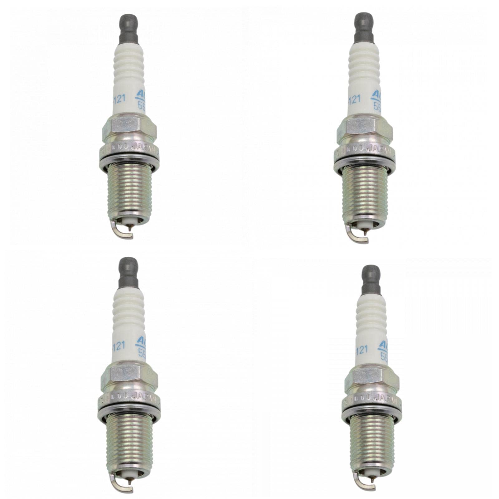 Iridium Spark Plug Kit - 4 Piece Set Compatible with Chevy Cruze, Sonic, Trax, Buick Encore 1.4L Engine - High Performance Spark Plugs for Better Fuel Efficiency & Acceleration - Ideal for City Driving & Highway Commutes