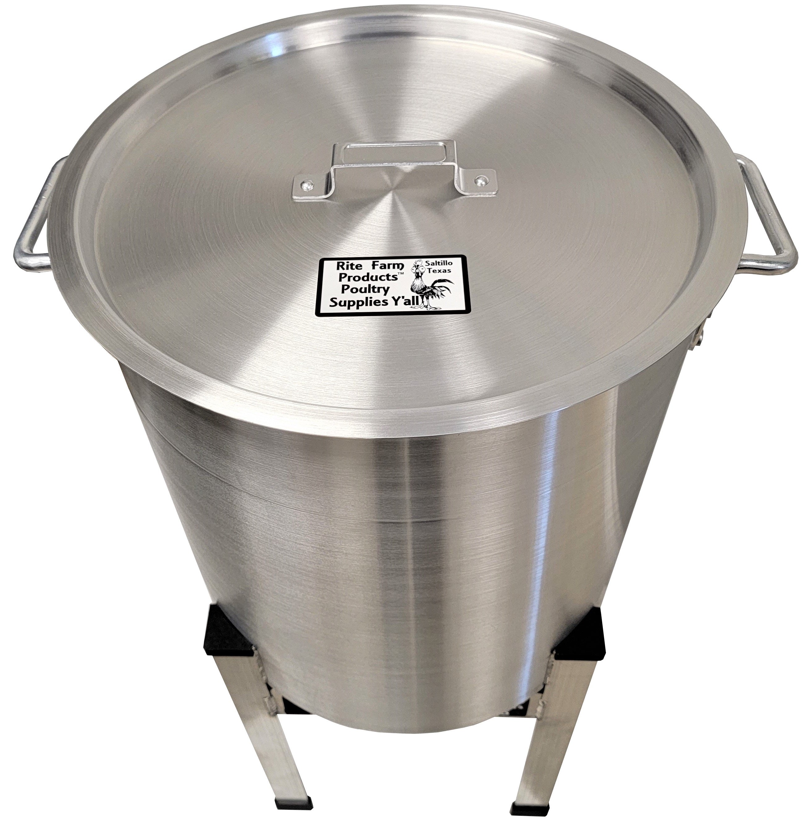 15 Gallon 240V 3000W Commercial Poultry Scalder for Chicken Processing - USDA Approved Made in USA - Perfect for Small Farms & Butcher Shops