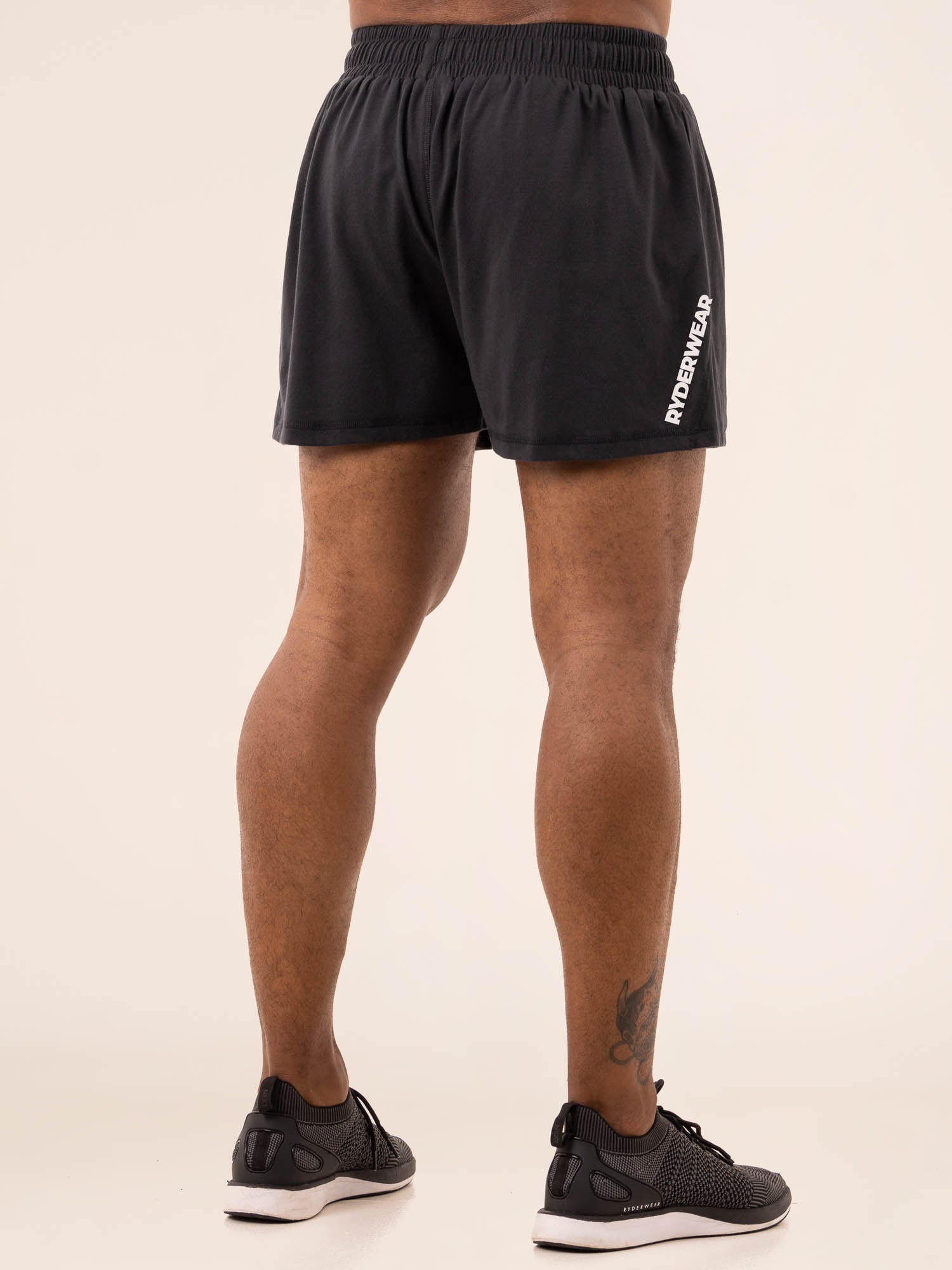 Emerge Arnie Shorts - Faded Black | Comfortable & Stylish Men's Casual Shorts for Summer, Gym, and Outdoor Activities