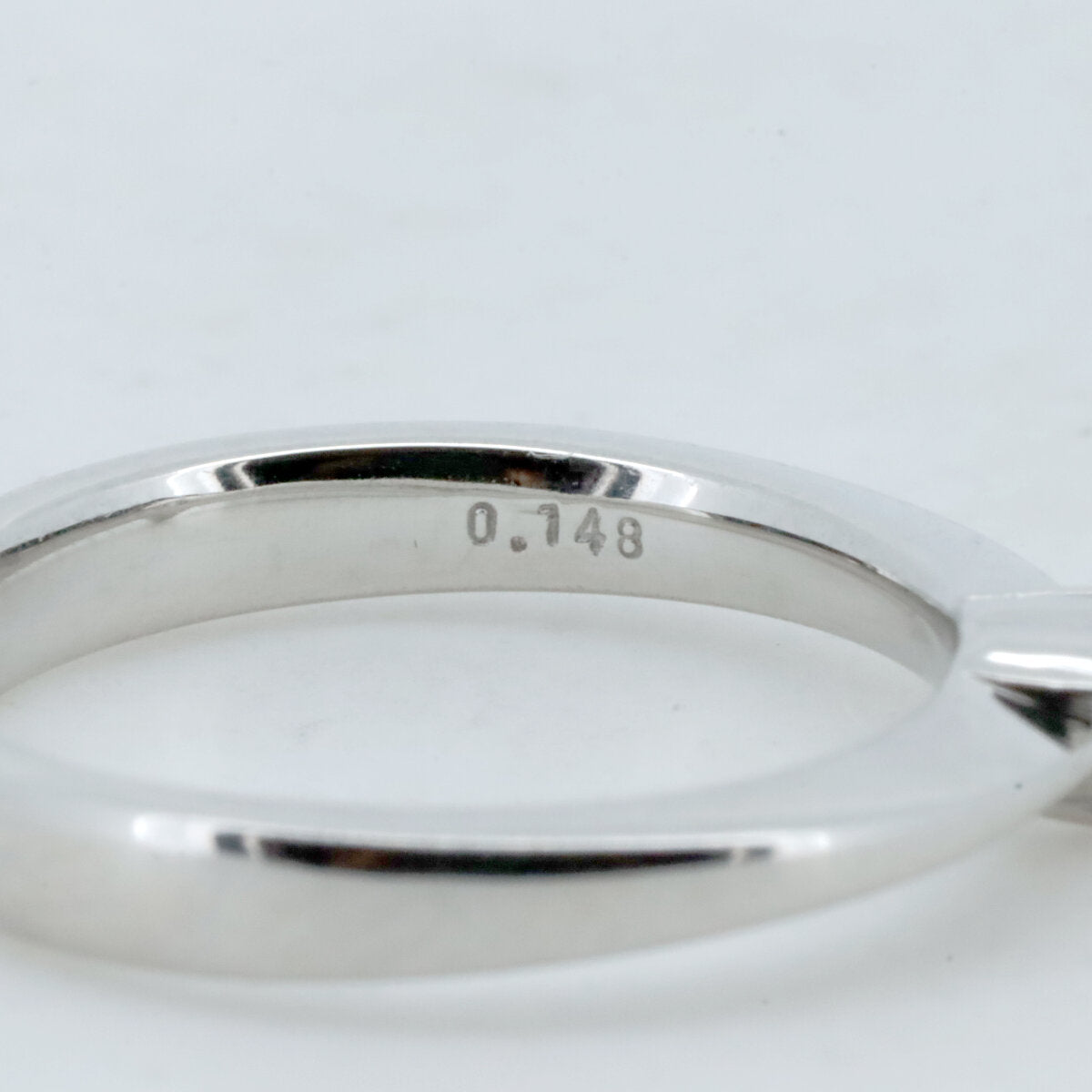 4℃ Heart Shaped Diamond Ring in Platinum 950 - Perfect for Anniversaries, Engagements & Romantic Gifts