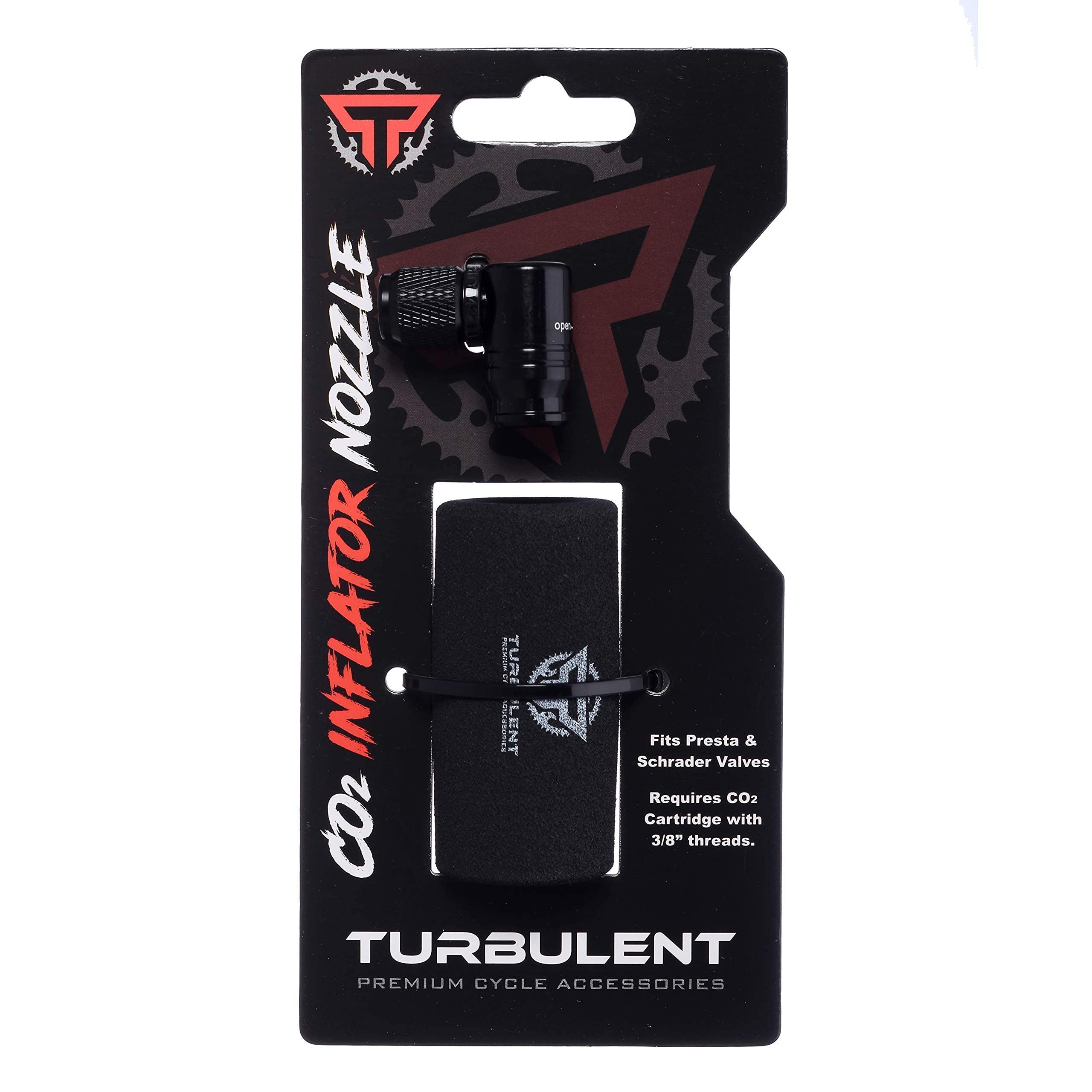 TURBULENT Bike Repair Kit - 23-in-1 Multi Tool & CO2 Tire Inflator Set for Road & Mountain Bikes | Perfect for Emergency Repairs & On-the-Go Cycling Adventures