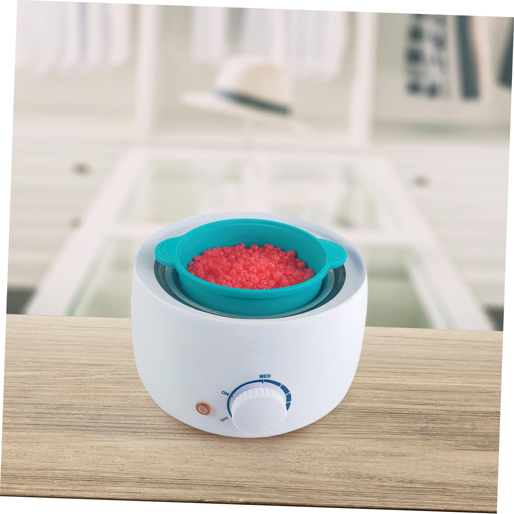 Beaupretty Silicone Wax Melting Pot - Small Flexible Wax Warmer for Hair Removal & DIY Waxing Supplies - Perfect for Home Spa, Salon, and Beauty Treatments