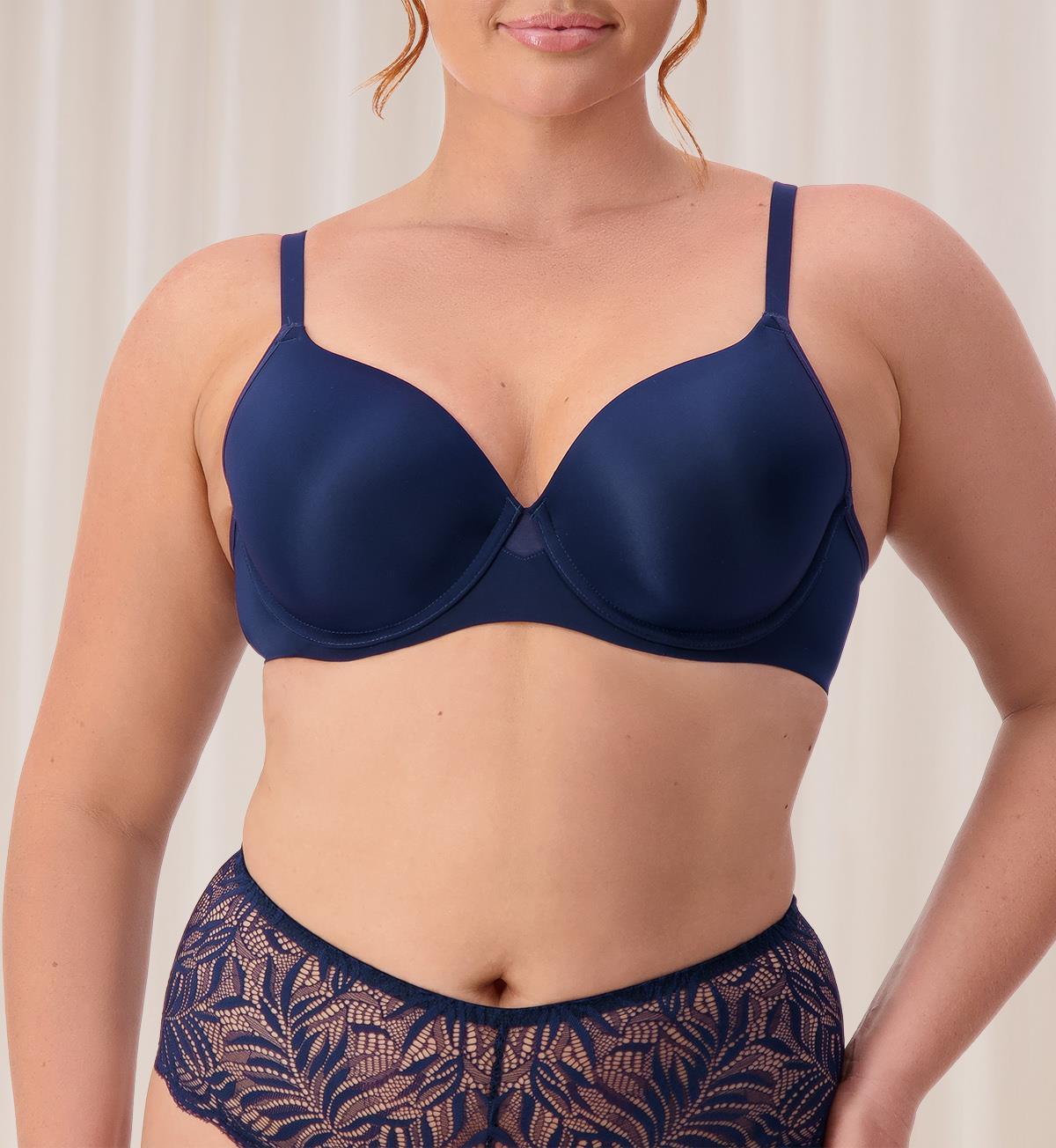 Smooth T-Shirt Bra for Women - Seamless Body Makeup Bra - Comfortable Everyday Wear for Work, Gym & Casual Outfits