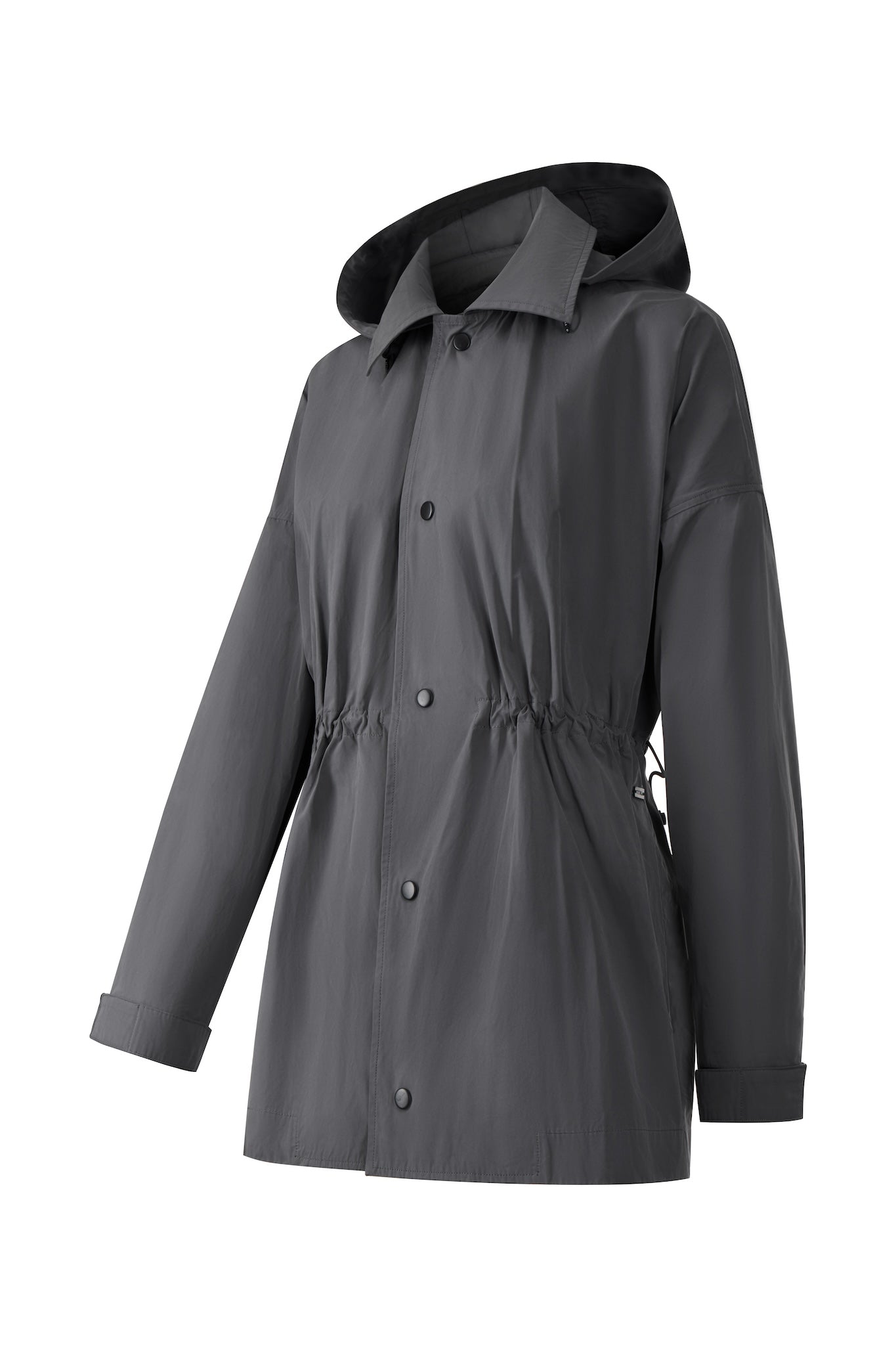 Waterproof Hooded Windbreaker Jacket for Men & Women - Lightweight Raincoat for Outdoor Hiking, Running & Travel - Oversized Fit Windbreaker Coat with Adjustable Hood