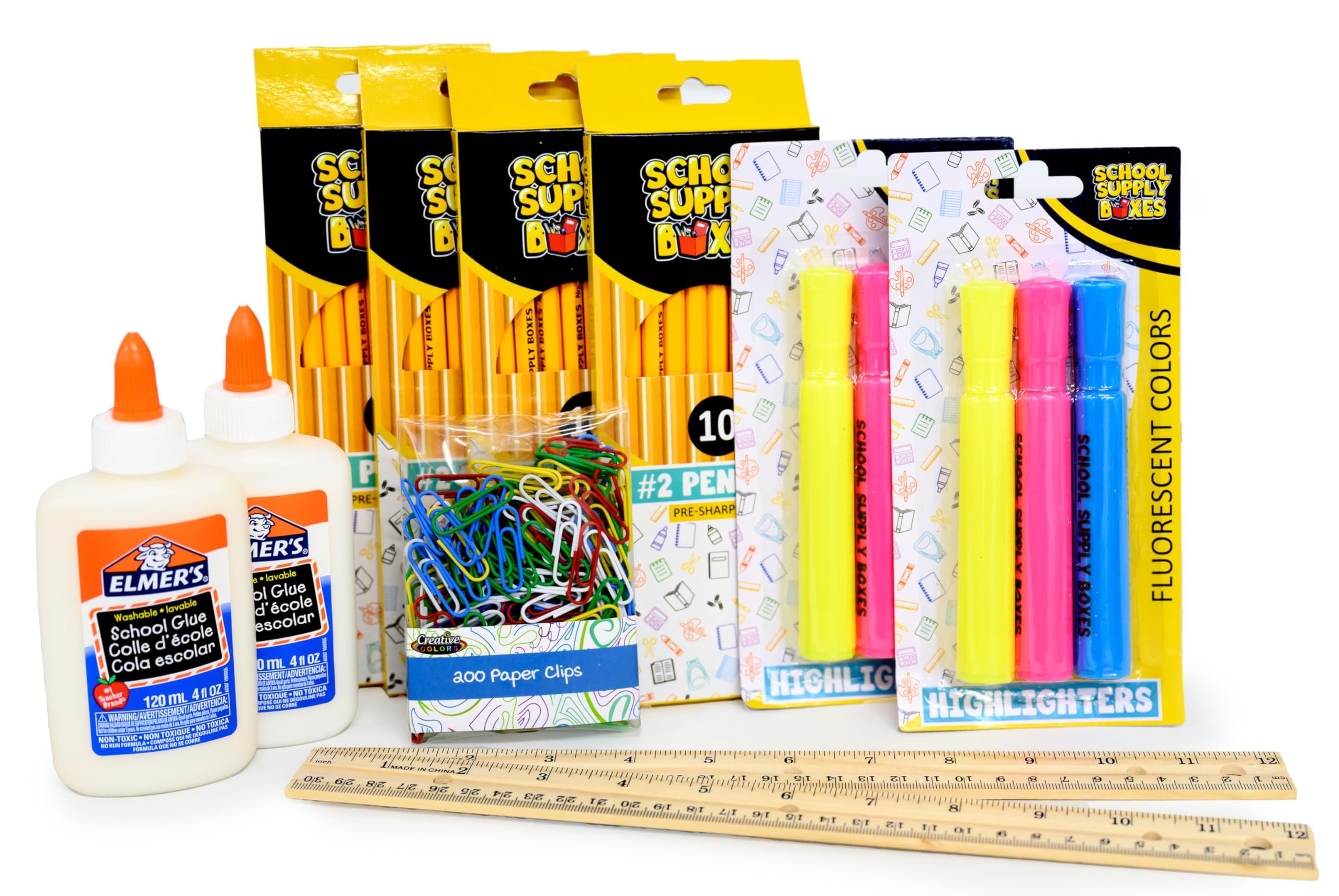474-Piece Mega Back to School Supply Kit - Complete Classroom Essentials for Students & Teachers | Bulk School Supplies Bundle with Pencils, Notebooks & More | Perfect for Homeschooling, Classroom Organization & Teacher Gifts