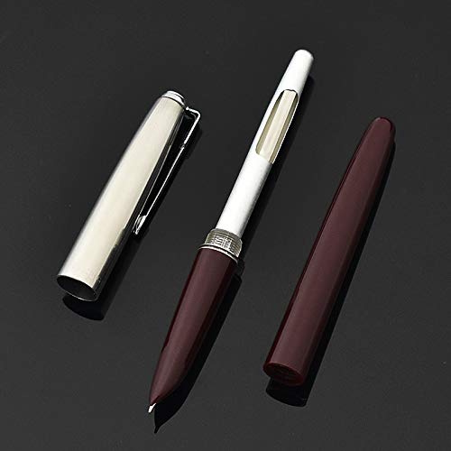 Zhongjiuyuan 9-Piece Set (3 Random Colors) 616 Carbon Fiber Fountain Pen - Premium Handwriting Pen for Office, Business & Stationery - Perfect for Writing, Journaling & Gift Giving
