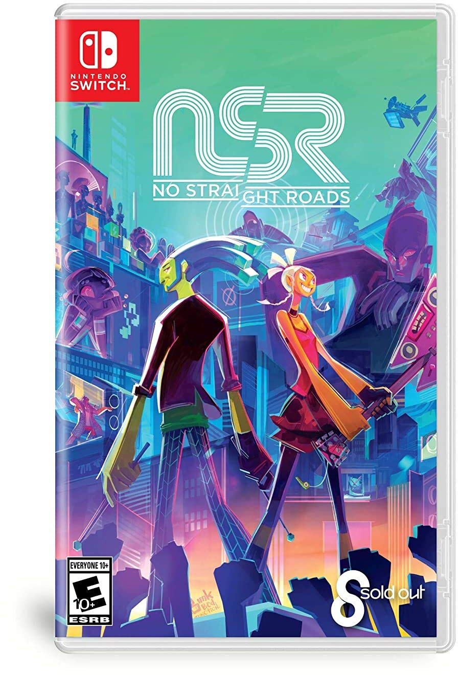 No Straight Roads - Nintendo Switch Game | Action-Adventure Music Game for Kids & Adults | Perfect for Home & Travel Gaming