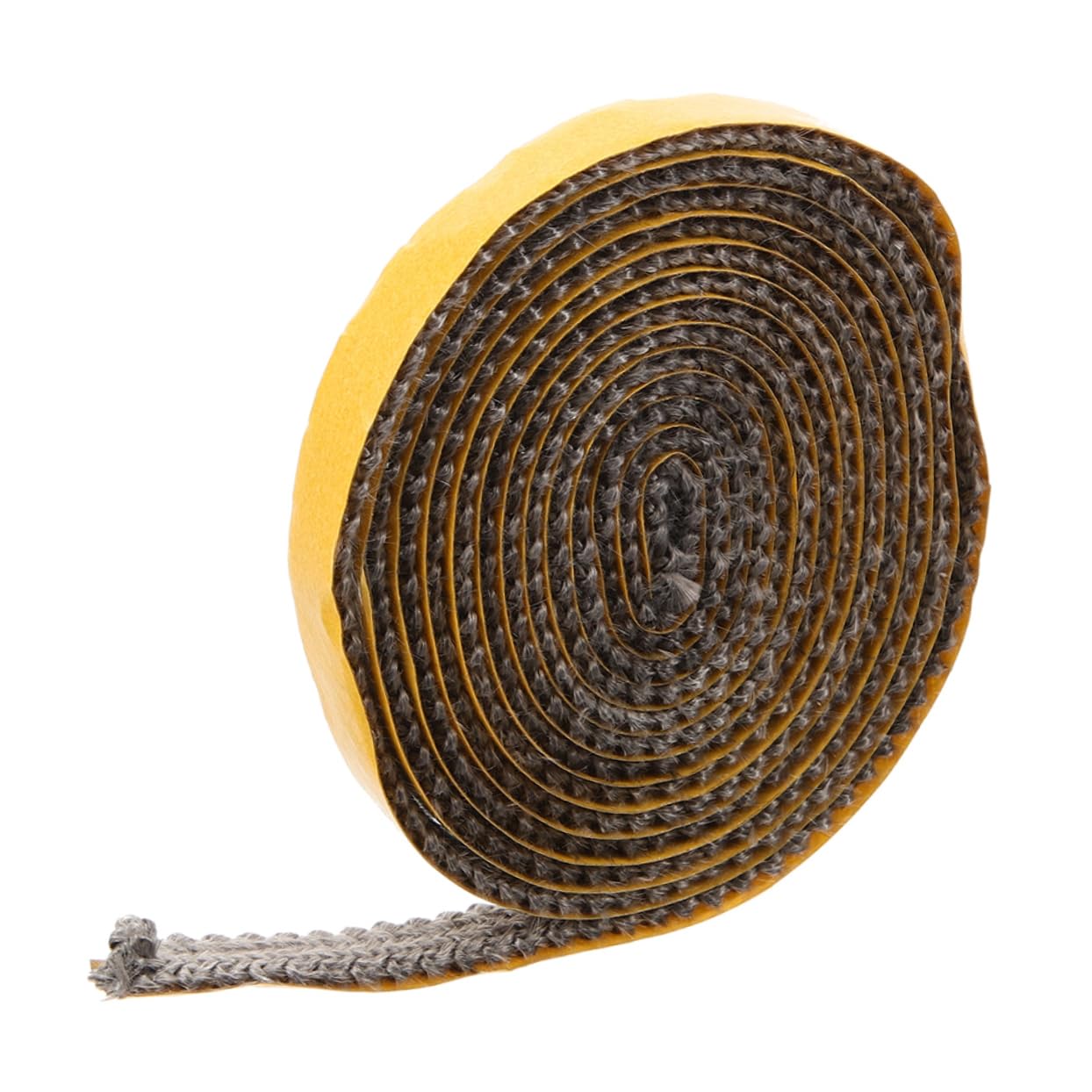 High-Temp Fireplace Sealing Rope 3mm x 12mm x 2m - Wood Stove Door Gasket, Stove Rope for Wood Burning Stoves & Flue Sealant - Perfect for Fireplace Repair, Stove Maintenance & Chimney Sealing