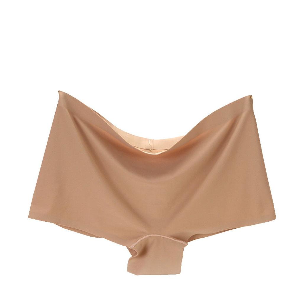 Soft Seamless Hipster Panties for Women - Plus Size Ice Silk Underwear | Breathable & Comfortable | Perfect for Everyday Wear & Lounge