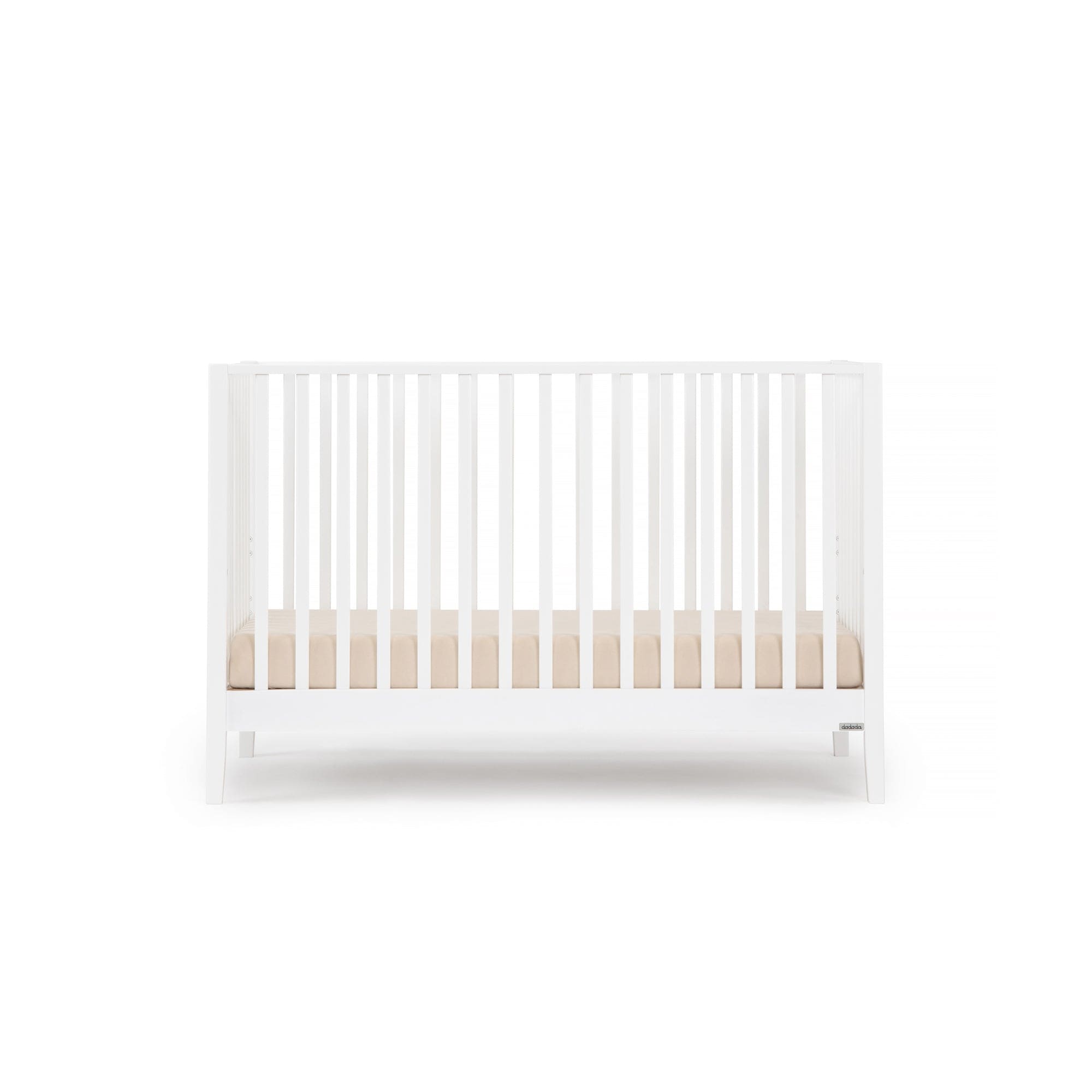 Dadada Lala 3-in-1 Convertible Baby Crib - Toddler Bed & Daybed - Safe Nursery Furniture for Newborns to Kids - Perfect for Bedrooms, Daycare & Guest Rooms