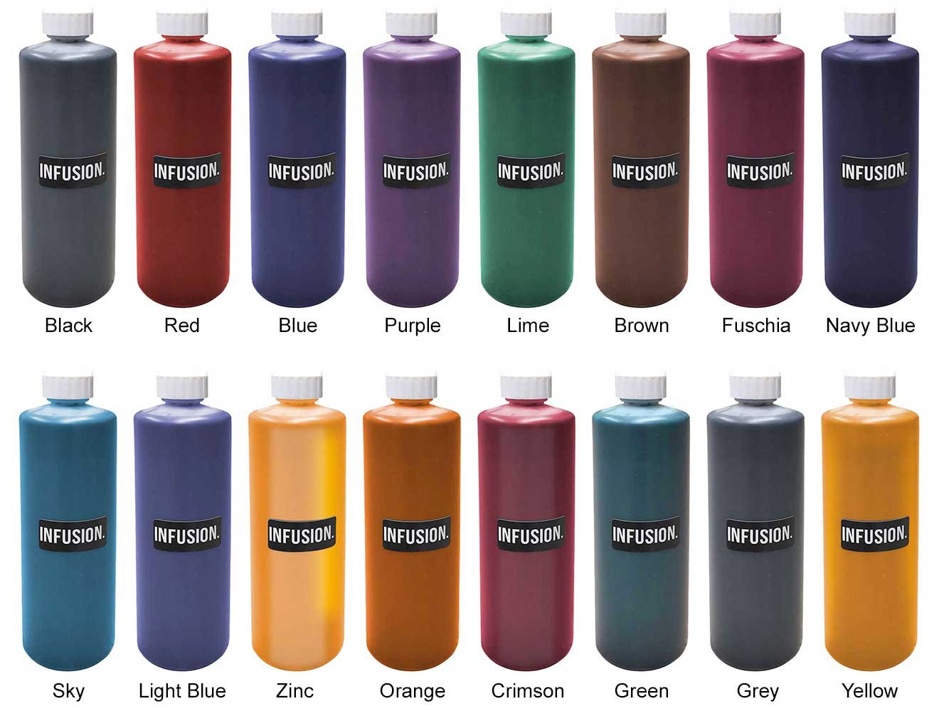 Infusion Stamp Ink Refill - 16 oz Black Ink (2-Pack) for Rubber Stamps, DIY Crafts & Scrapbooking | High-Quality Ink Refill for Arts, Office & School Projects
