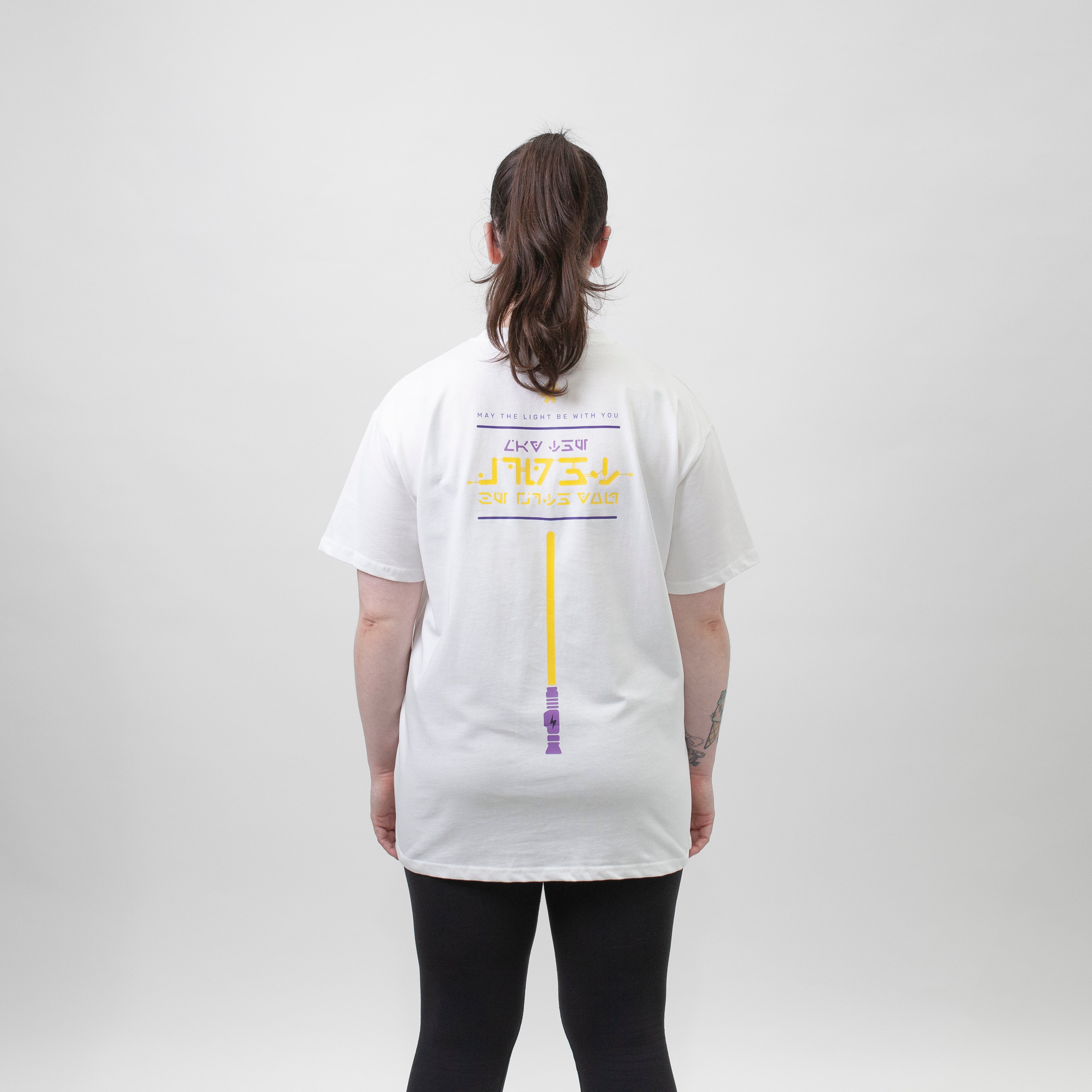 Light My Bricks™ Star Wars Lightsaber T-Shirt - Cool Jedi & Sith Inspired Graphic Tee for Men & Women - Perfect for Cosplay, Conventions & Everyday Wear