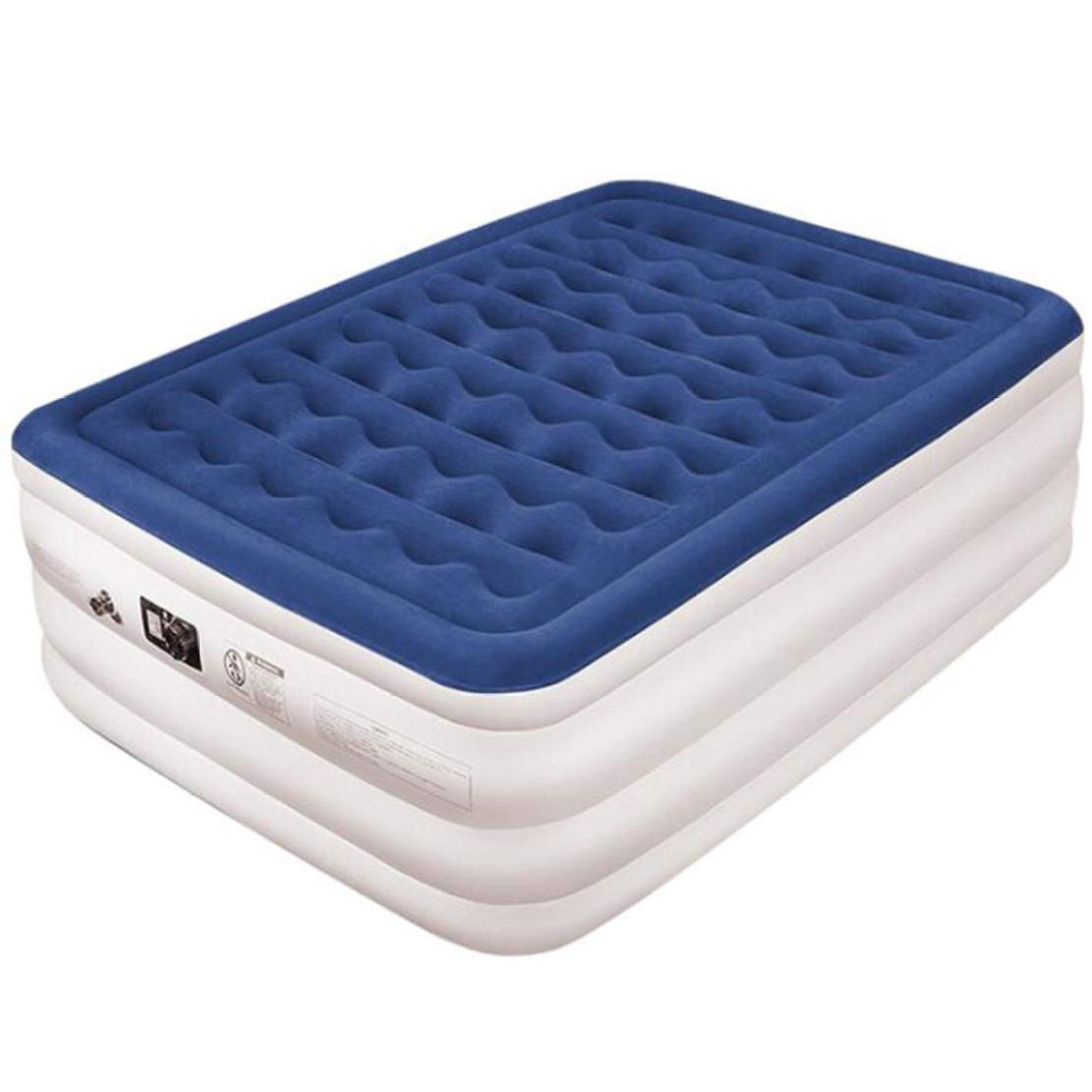 JLDN Twin XL Air Mattress with Built-in Pump - Elevated Inflatable Airbed with Flocked Top for Camping, Guests & Home Use - Portable Comfort for Indoor & Outdoor Sleeping
