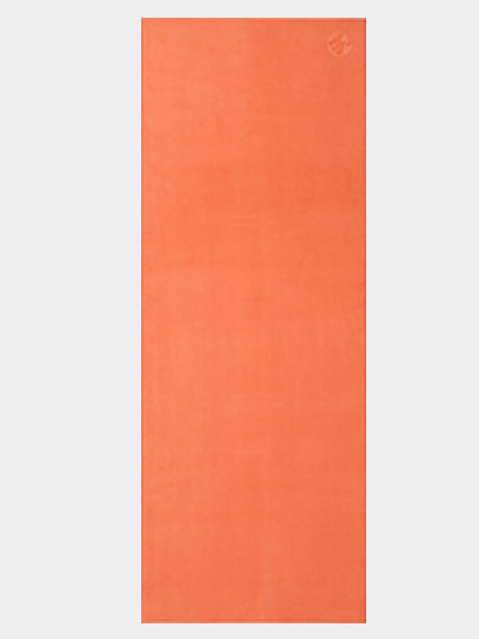 Manduka eQua Yoga Mat Towels - Non-Slip, Absorbent & Eco-Friendly for Hot Yoga, Pilates & Workouts - Perfect for Home & Studio Use